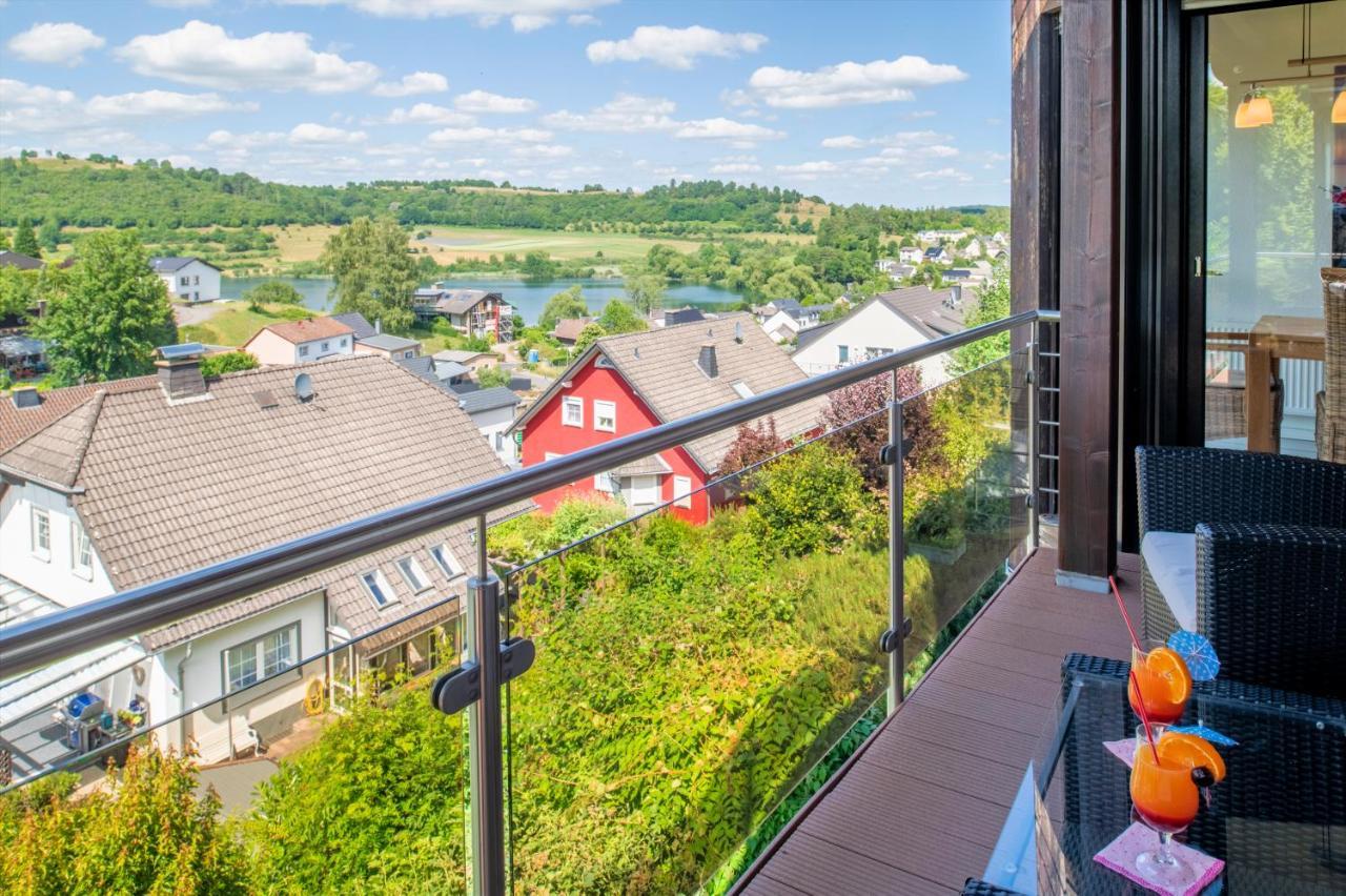 Ferienwohnung Seeblick Schalkenmehren Luaran gambar