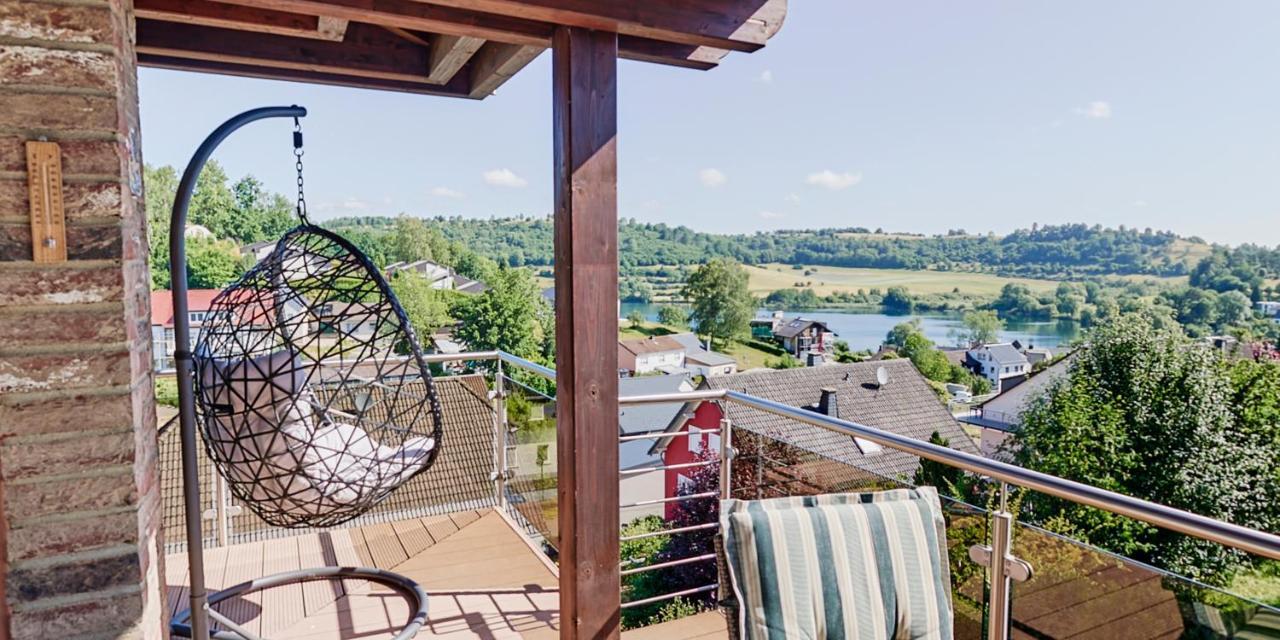 Ferienwohnung Seeblick Schalkenmehren Luaran gambar