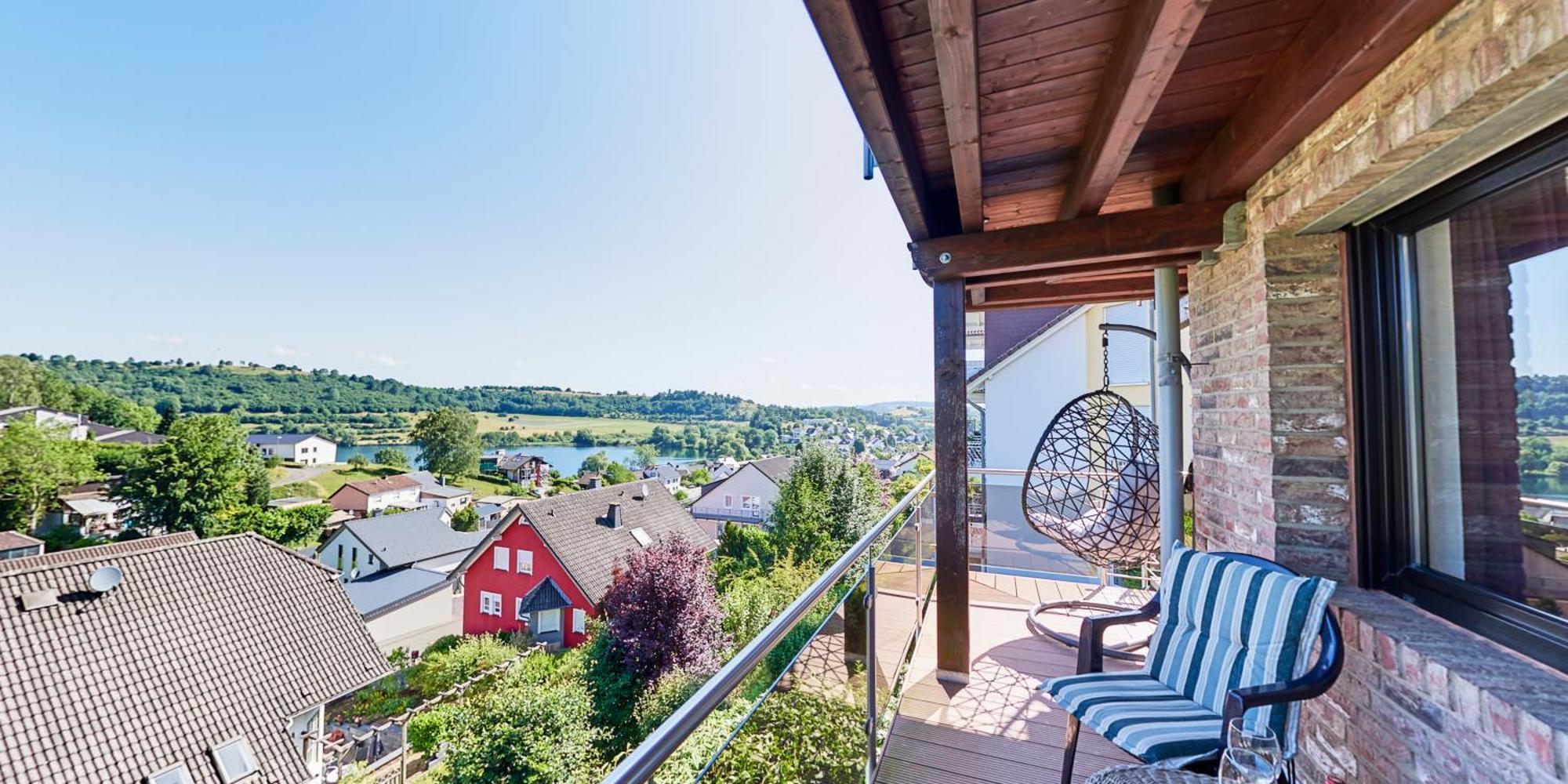 Ferienwohnung Seeblick Schalkenmehren Luaran gambar