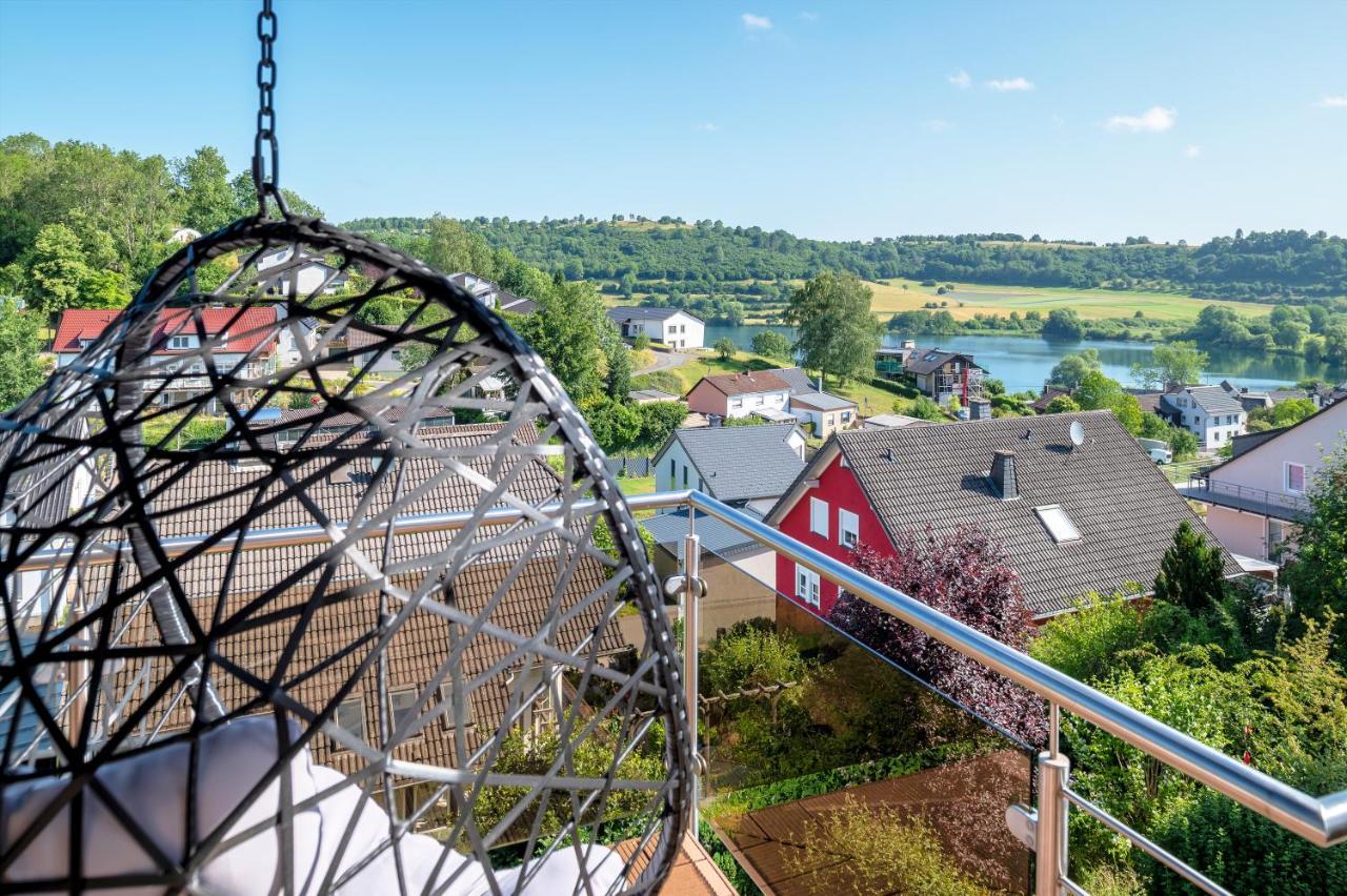 Ferienwohnung Seeblick Schalkenmehren Luaran gambar