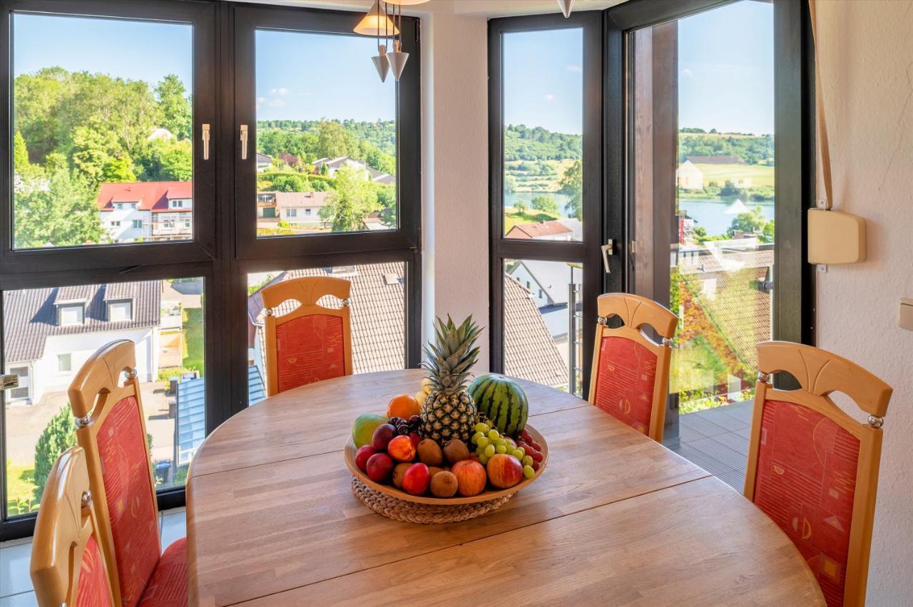 Ferienwohnung Seeblick Schalkenmehren Luaran gambar